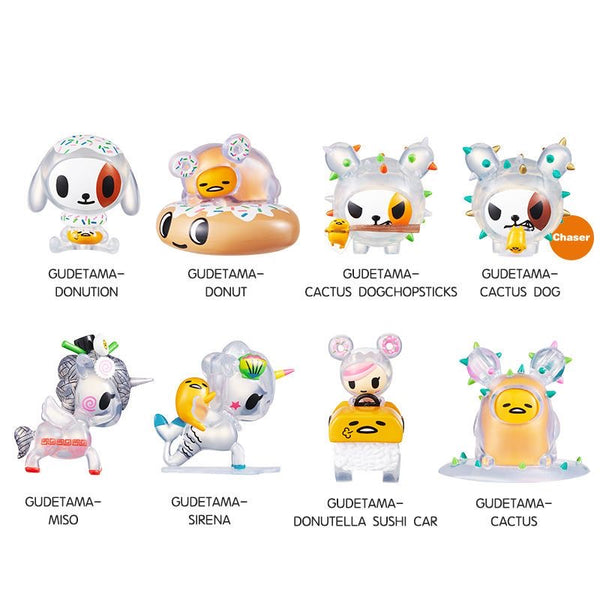 Tokidoki Unicorns and Gudetama Series