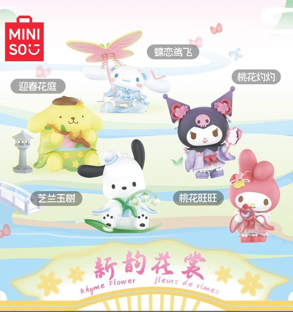 Sanrio Rhyme Flower Collection Blind Box