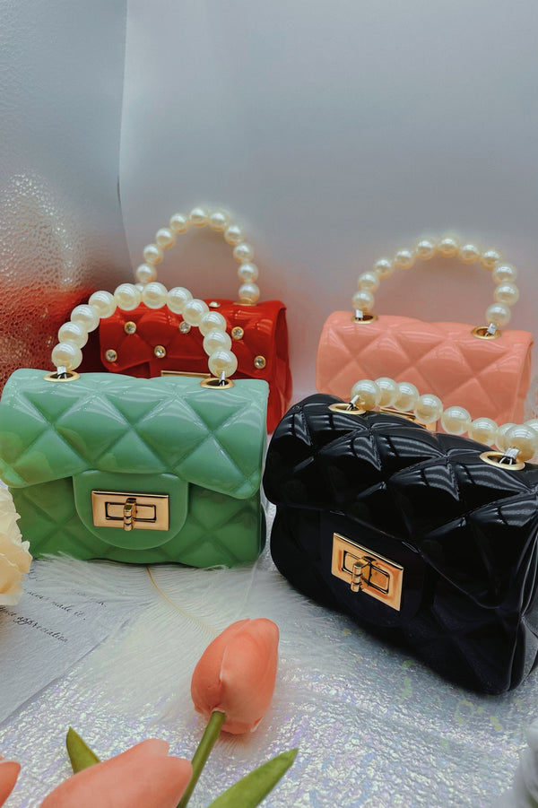 Summer Jelly Crossbody Bag Purse, Fashion Ladies Shoulder Bag, Candy Color Jelly Handbags